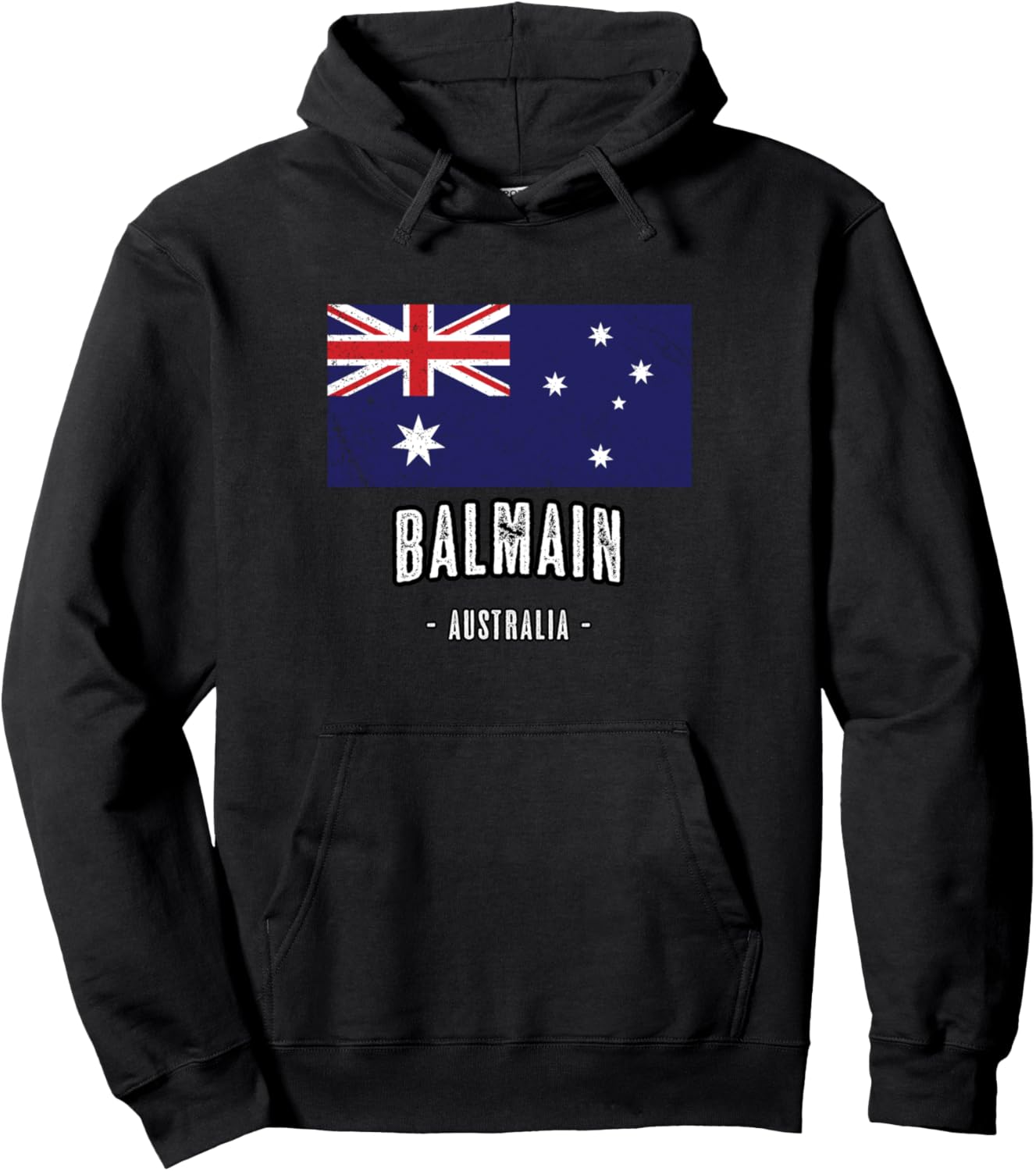 Balmain, Australia | Aussie City Merch – Australian Flag Pullover Hoodie