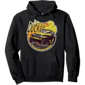 You’ve been ducked! Duck SUV Mallard Duck Pullover Hoodie