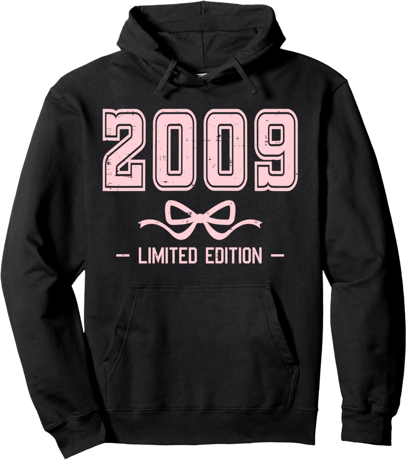 Limited 2009 Edition Sweet 16th Birthday Teen Girl Pink Pullover Hoodie