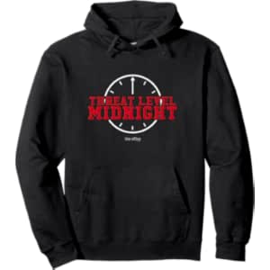 The Office Threat Level Midnight Pullover Hoodie