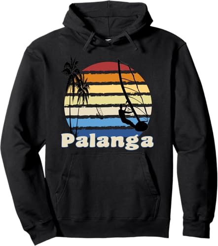 Palanga Lithuania Windsurfing Windsurf Beach Pullover Hoodie