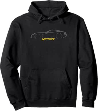 Dodge Viper Silhouette Pullover Hoodie
