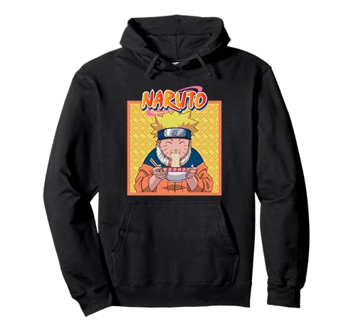 Naruto Eating Ramen Pullover Hoodie