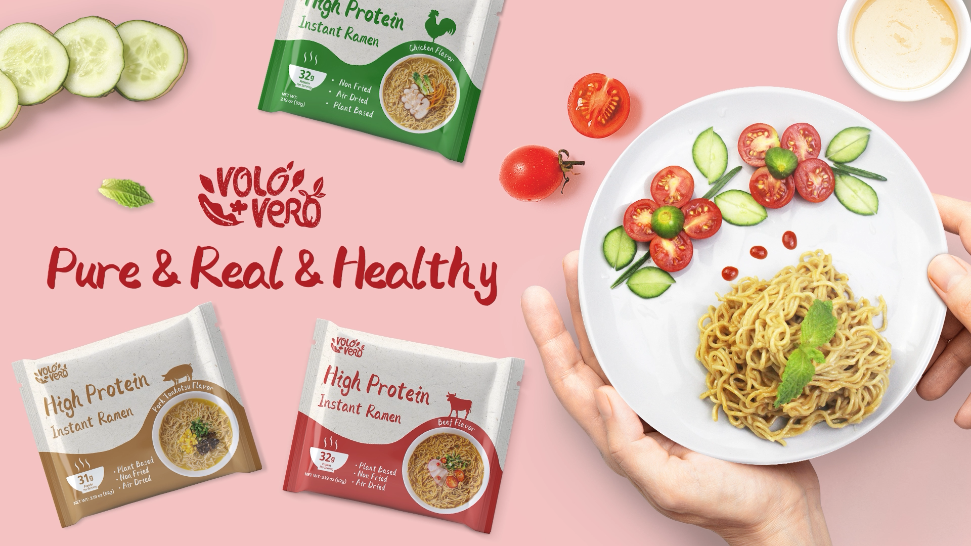 Amazon.com: VOLO VERO High Protein (32g) Instant Ramen Noodles