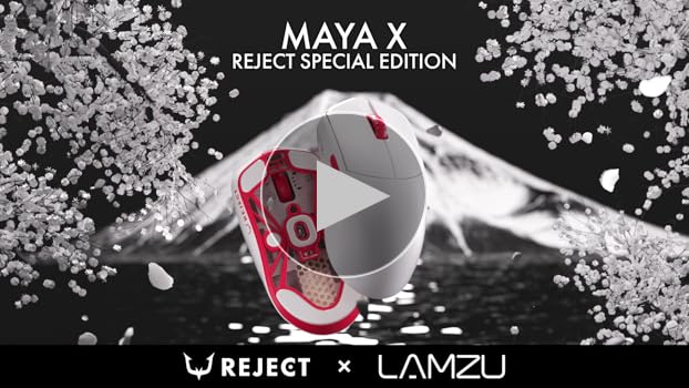マウス・トラックボール lamzu maya x 8K REJECT SPECIAL