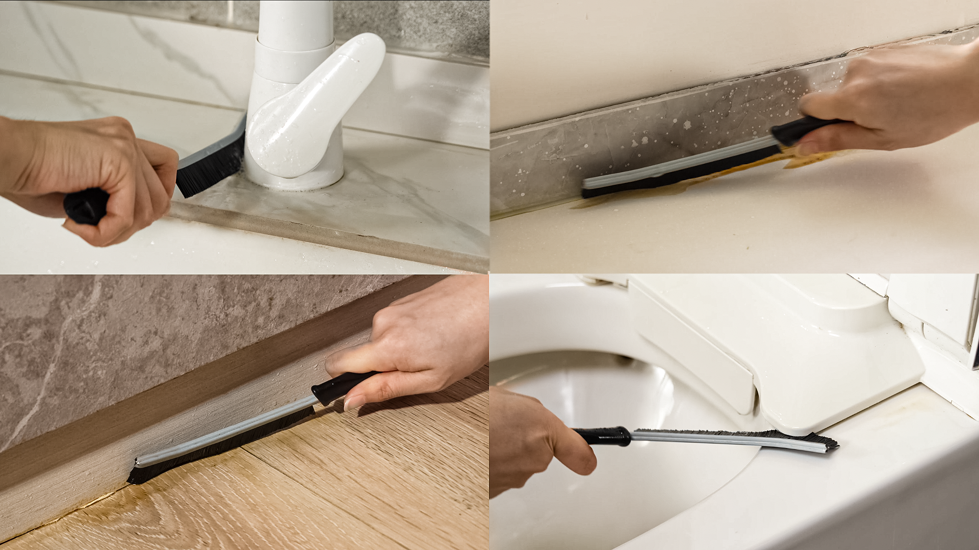 Amazon.com: FOOGWEE Hard Bristle Crevice Cleaning Brush - Cleaning