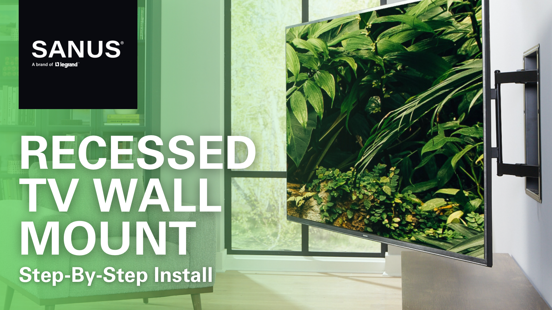 Amazon.com: SANUS Recessed TV Wall Mount for 42