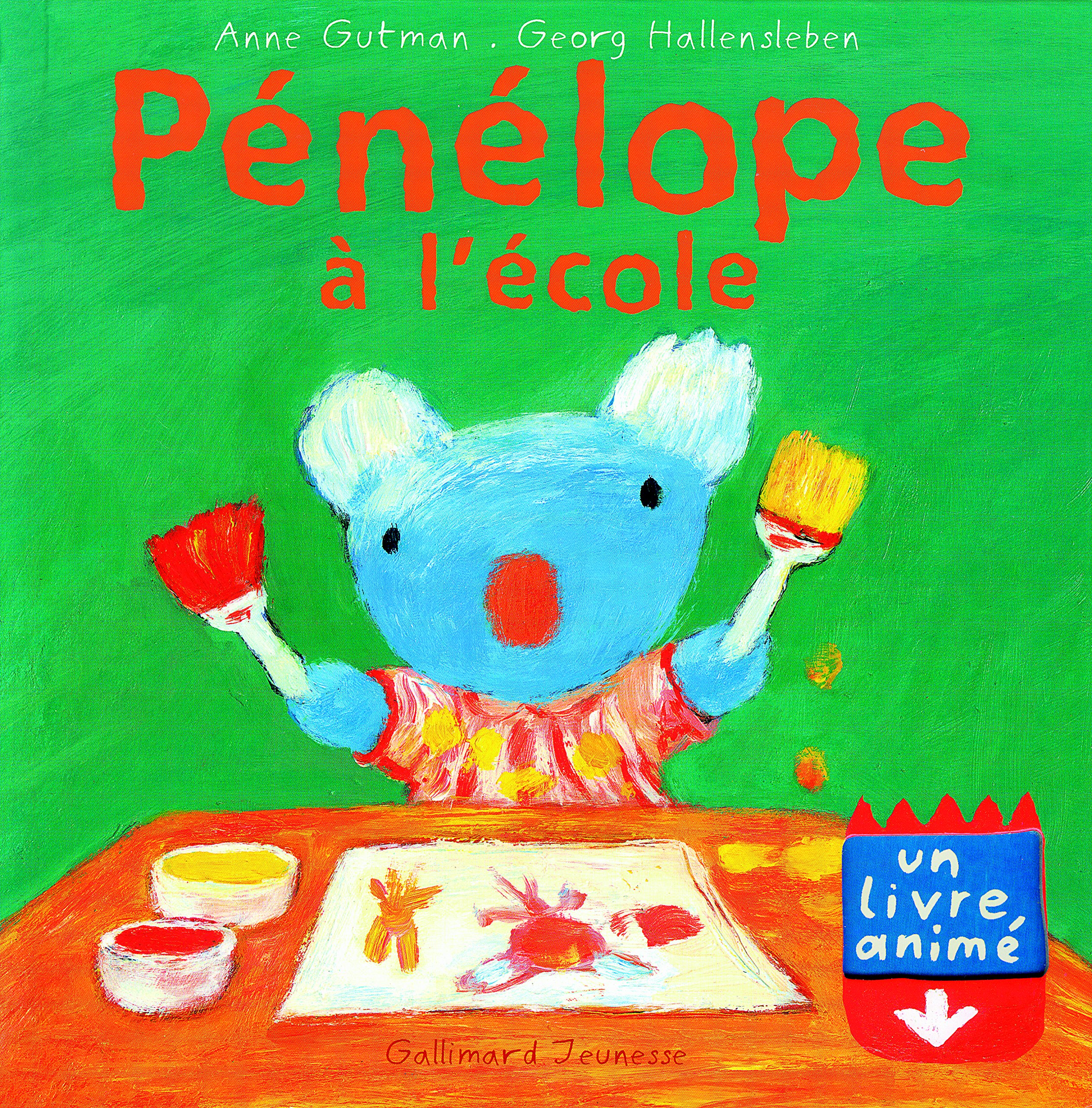 Penelope a l'ecole: Un livre animé