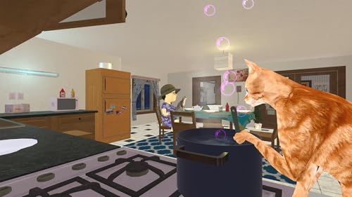 Gato Malvado Caos & Simulador da Vovó: Travessuras Felinas do Inferno