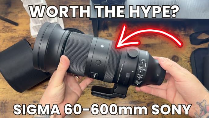 Amazon.com : Sigma 60-600mm F4.5-6.3 DG DN OS for Sony E Mount