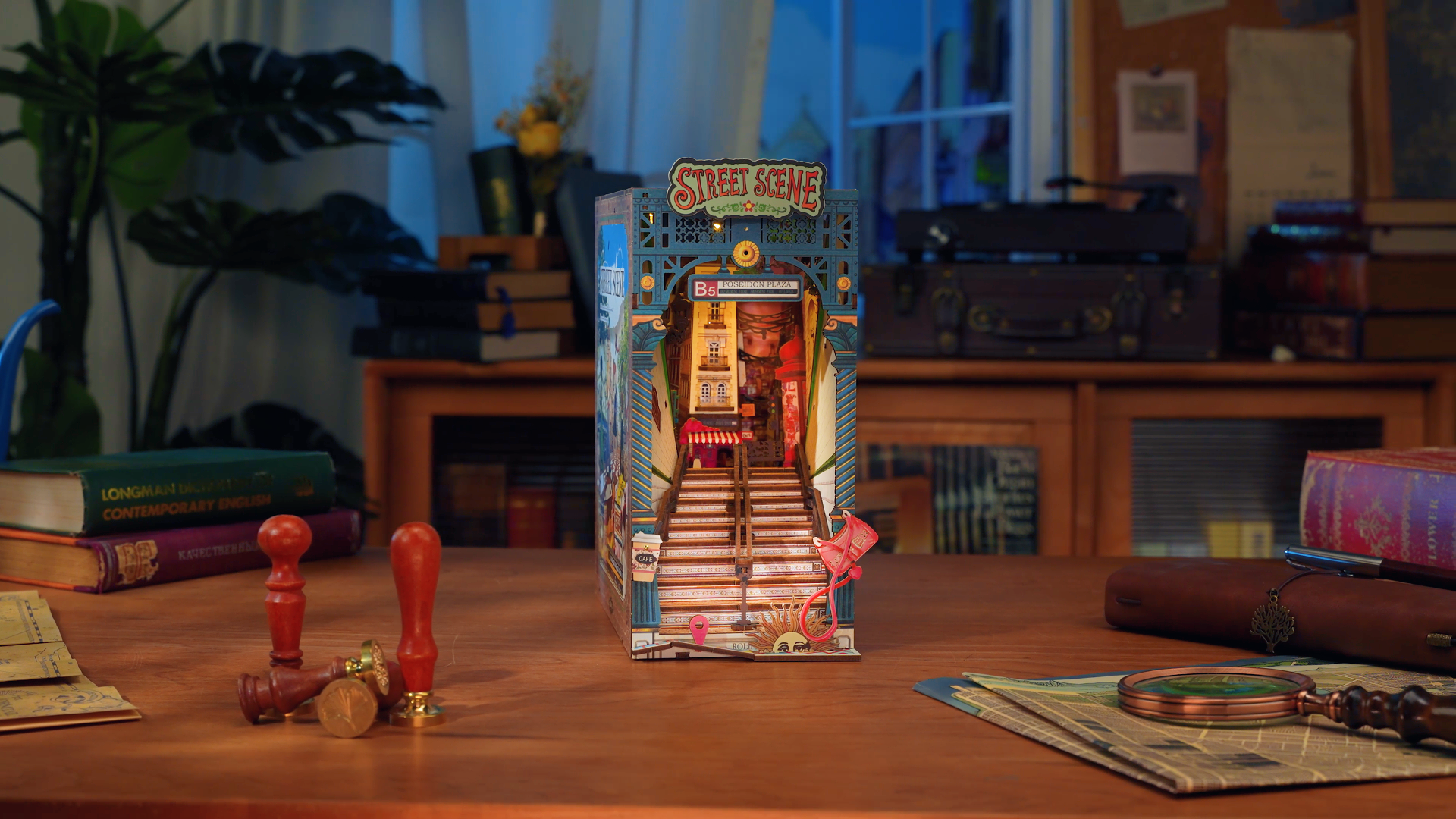 Amazon.com: Rolife Book Nook Kits DIY 3D Wooden Puzzle for Adults