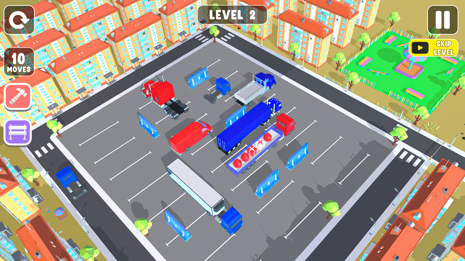 Truck Parking Jam 3D Game Parking Master Truck Traffic Puzzle