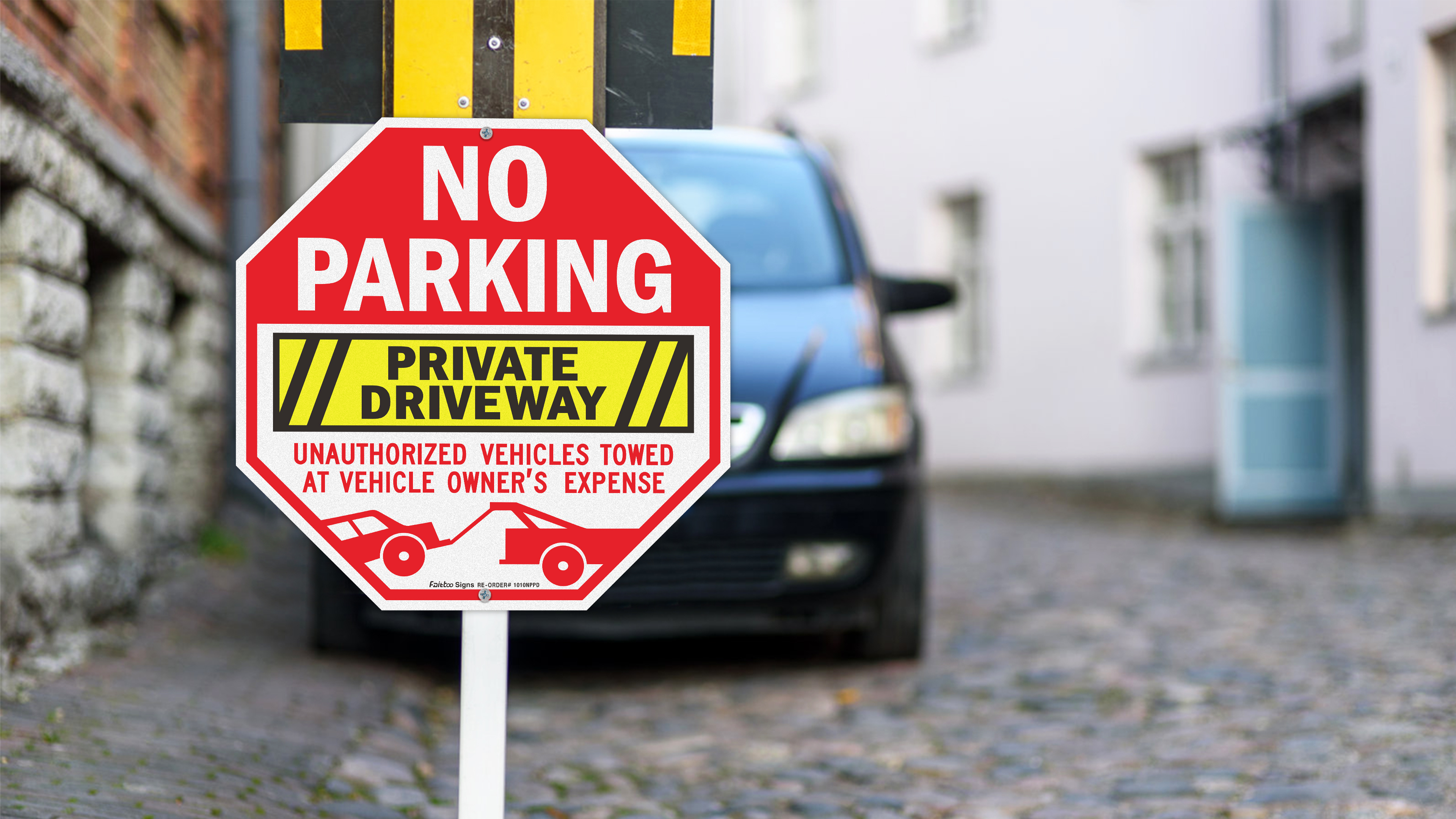 18x12 Inch Metal Sign Ymaotrade No Parking Do Not Block Private ...