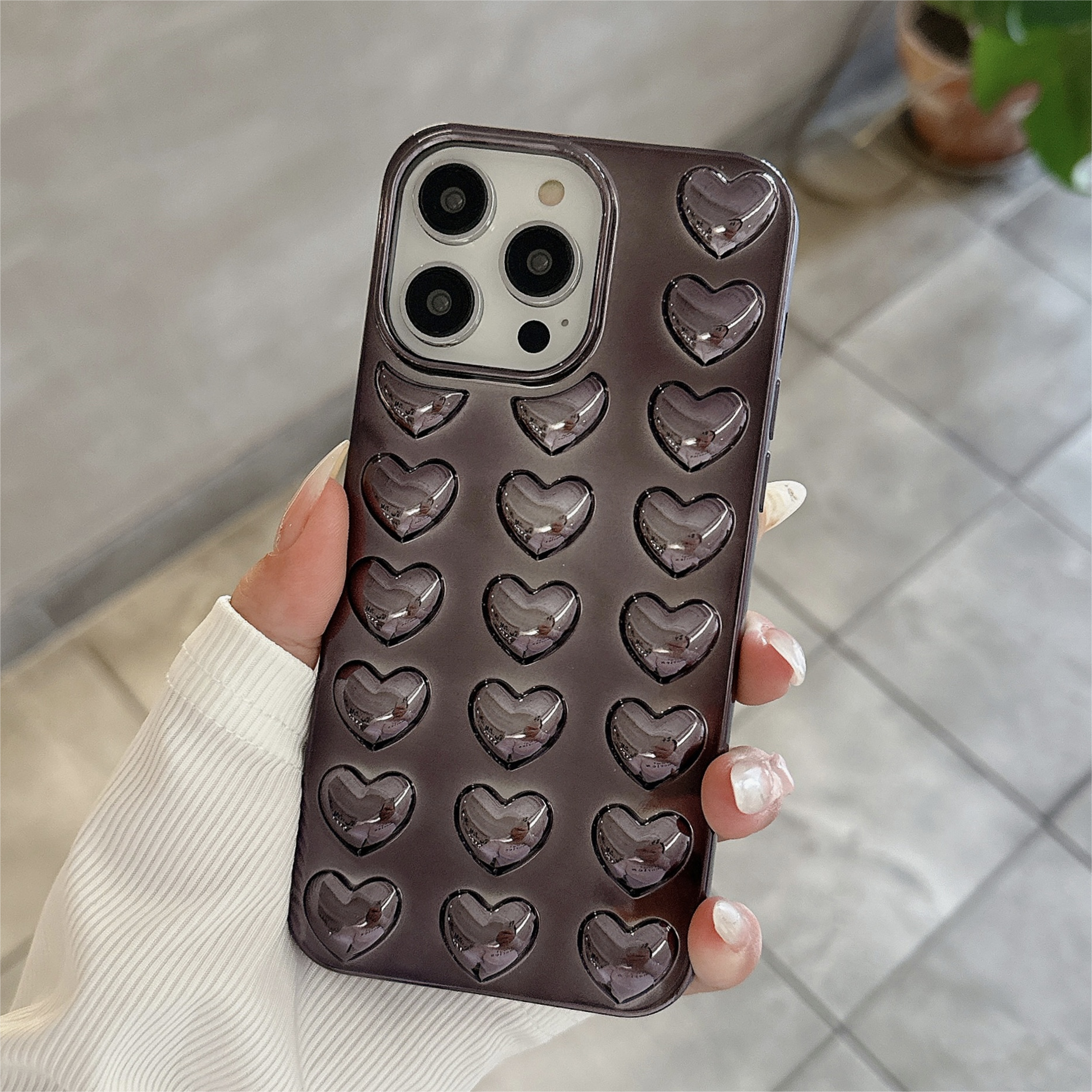 Amazon.com: Pretaco for iPhone 15 Pro Max Case, [Premium Chrome