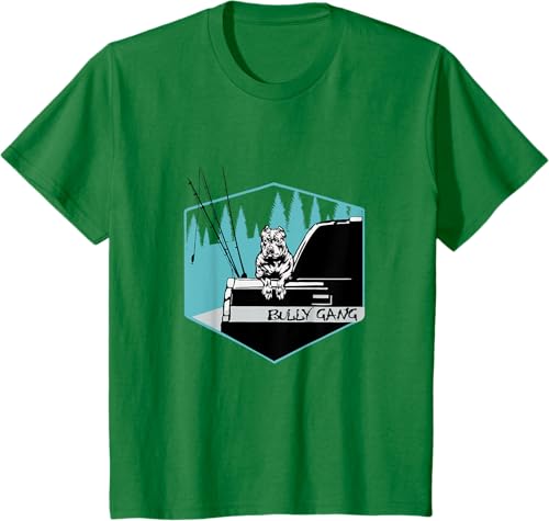 Miniatura 36 de American Bully Gang T-Shirt Black,Asphalt Grey,White,Cranberry Red,Red,Dark Green,Kelly Green,Olive Green,Lemon Yellow,Dark Heather Grey,Heather