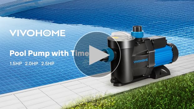 家庭用プール&自動ポンプ Amazon.com : VIVOHOME 2.5 HP Powerful Self Primming 8880 GPH