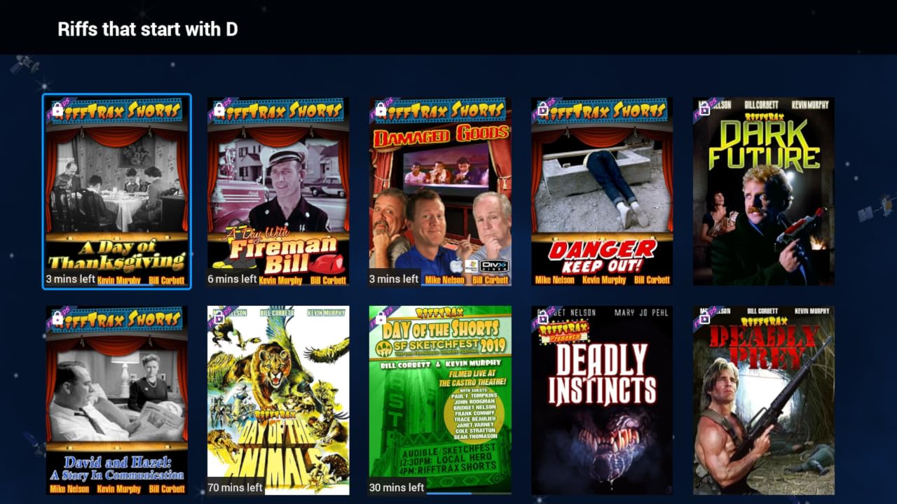 RiffTrax on Amazon Fire TV