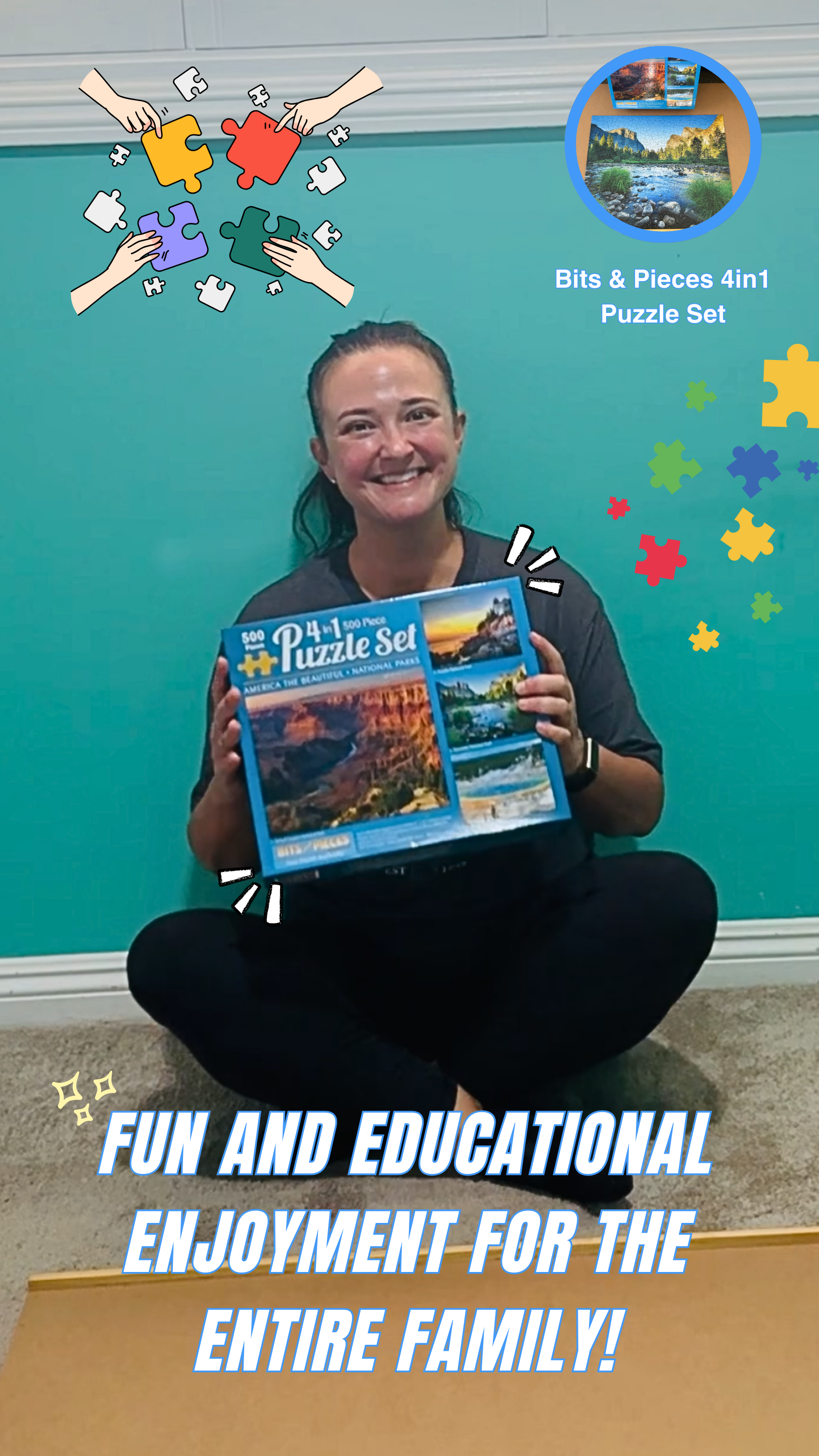 Amazon.com: Bits and Pieces: 1000 Piece Puzzles