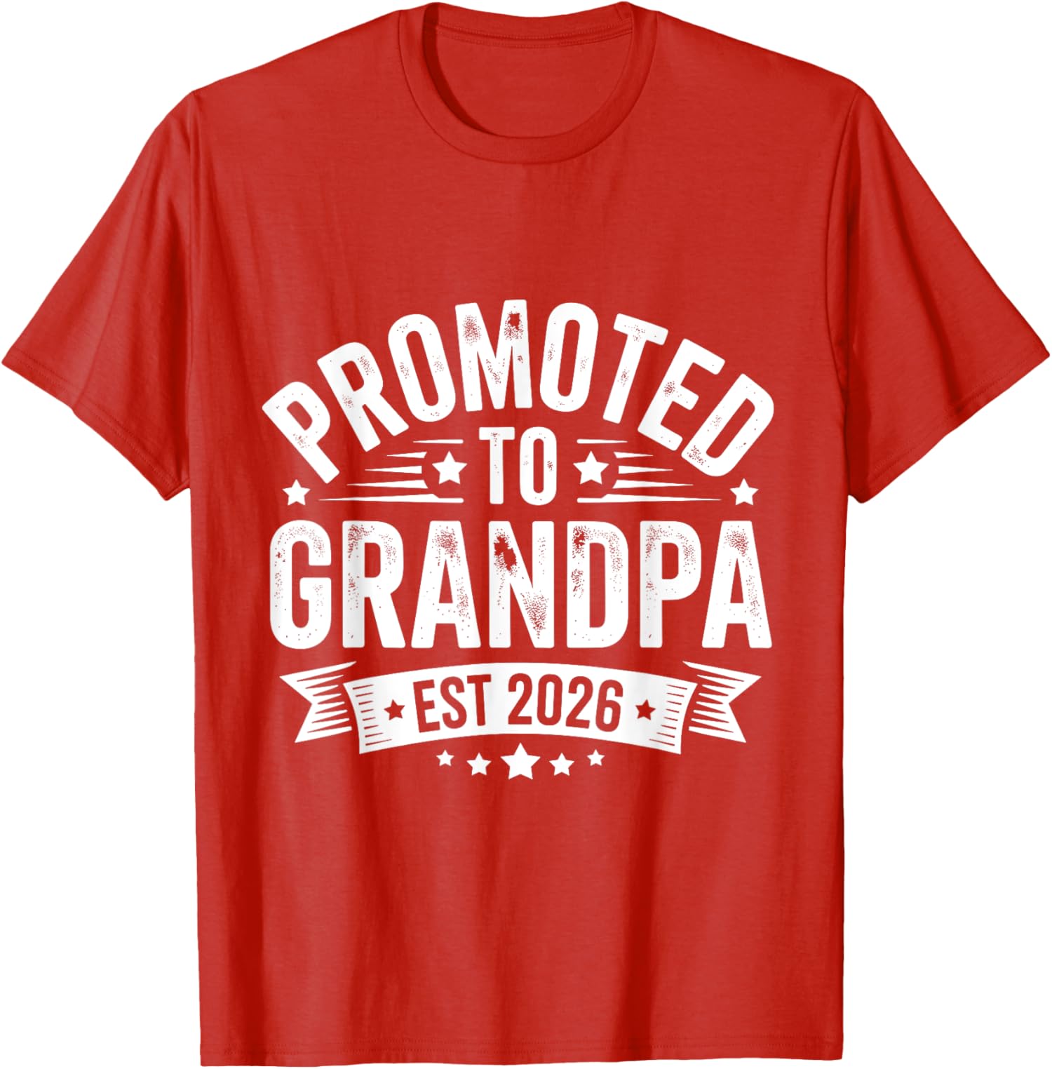 Beförderung zu Opa Großeltern Baby Design Fun Unisex T-Shirt - Bild 11 von 12