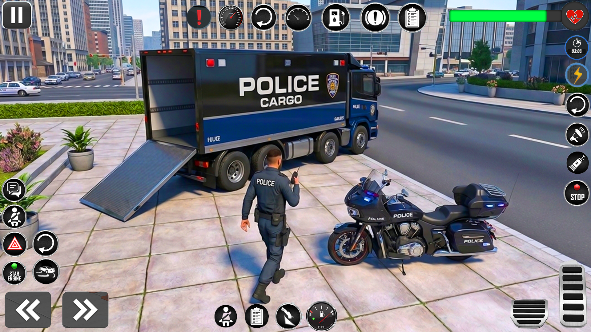 Offroad US Police Car Driving Simulator Gangster Chase Games - App on ...