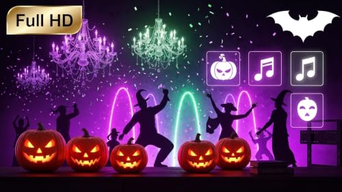 Halloween Party TV: Non-Stop Spooky Visuals & Halloween Music Loop – vue 7