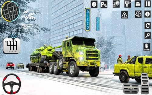 Army Vehicle Transport Truck and Army Car Driving Games : Play Army cargo truck simulator and Truck