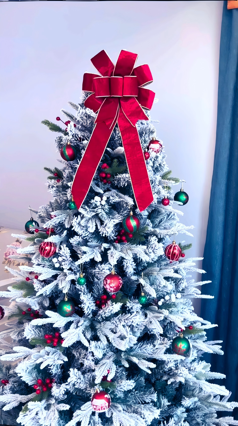 Amazon.com: Red Velvet Christmas Bows with Gift Box, Gold 