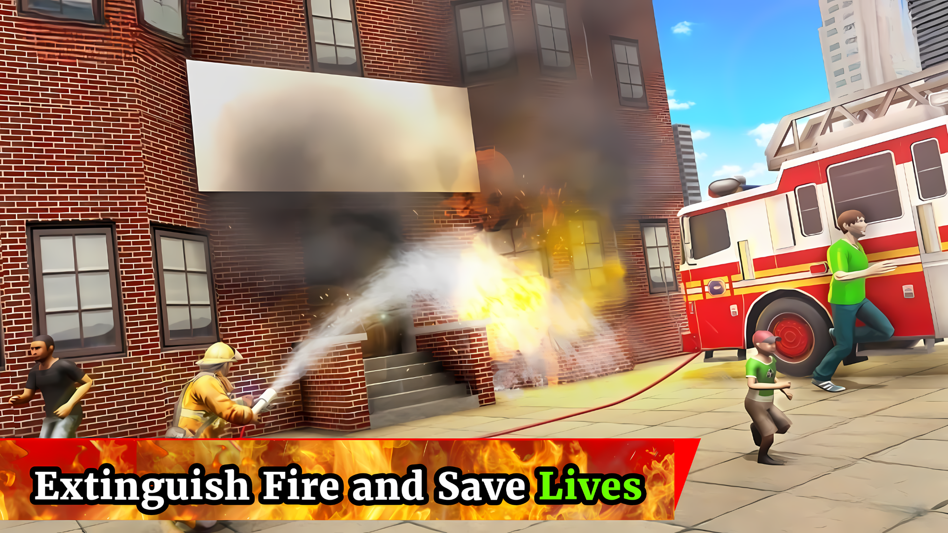 Firefighter Simulator- Fire Truck Game - App on Amazon Appstore