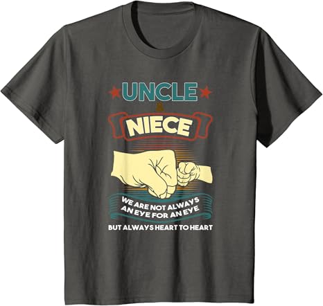 Uncle and niece t shirt Clearance