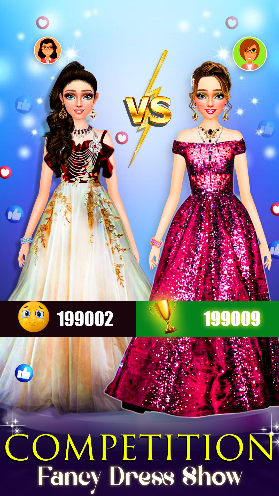 Fashion Show Girls Makeup & Dress up Games