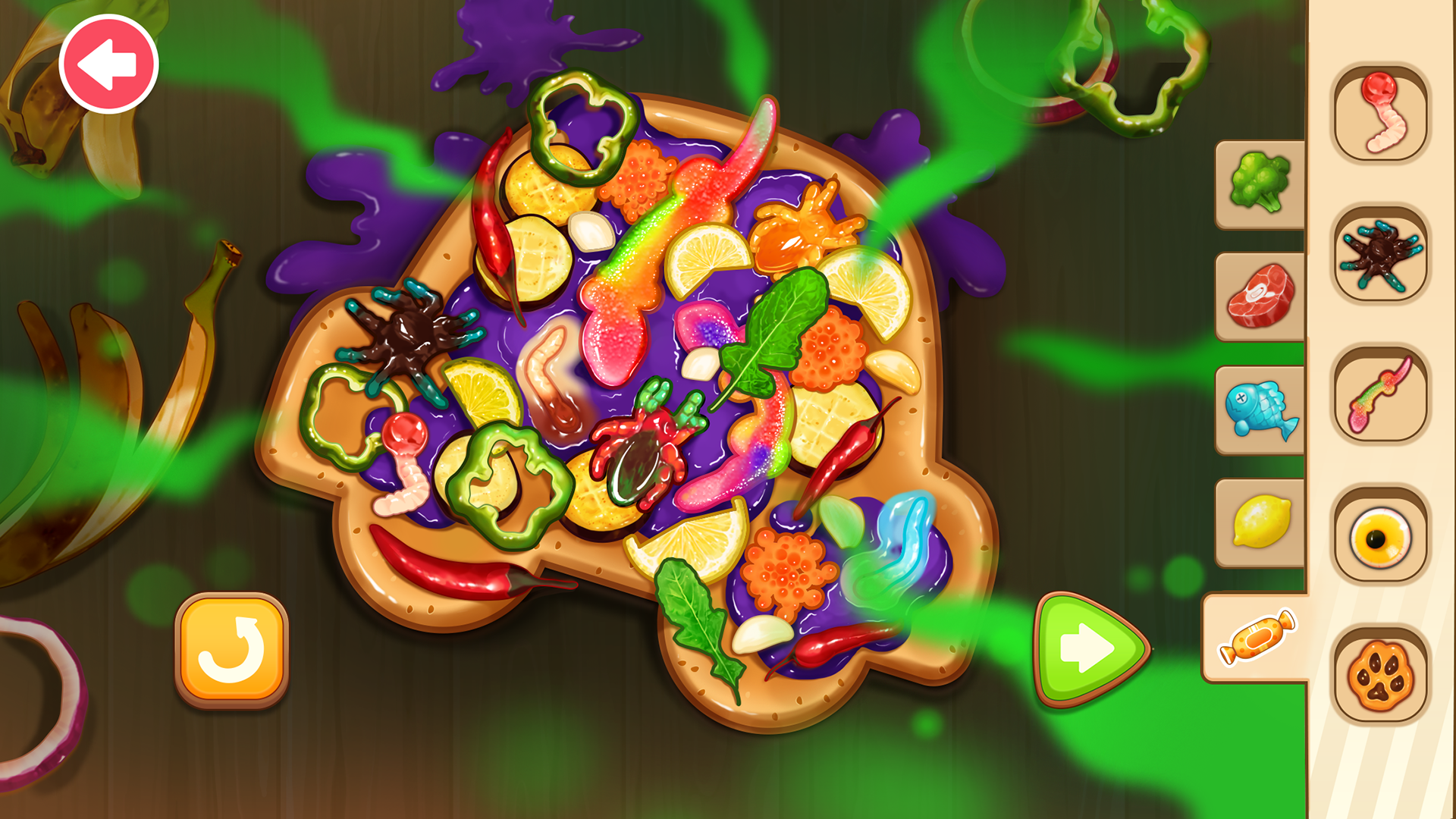 Aplicación Juegos de pizza para niños en Amazon Appstore