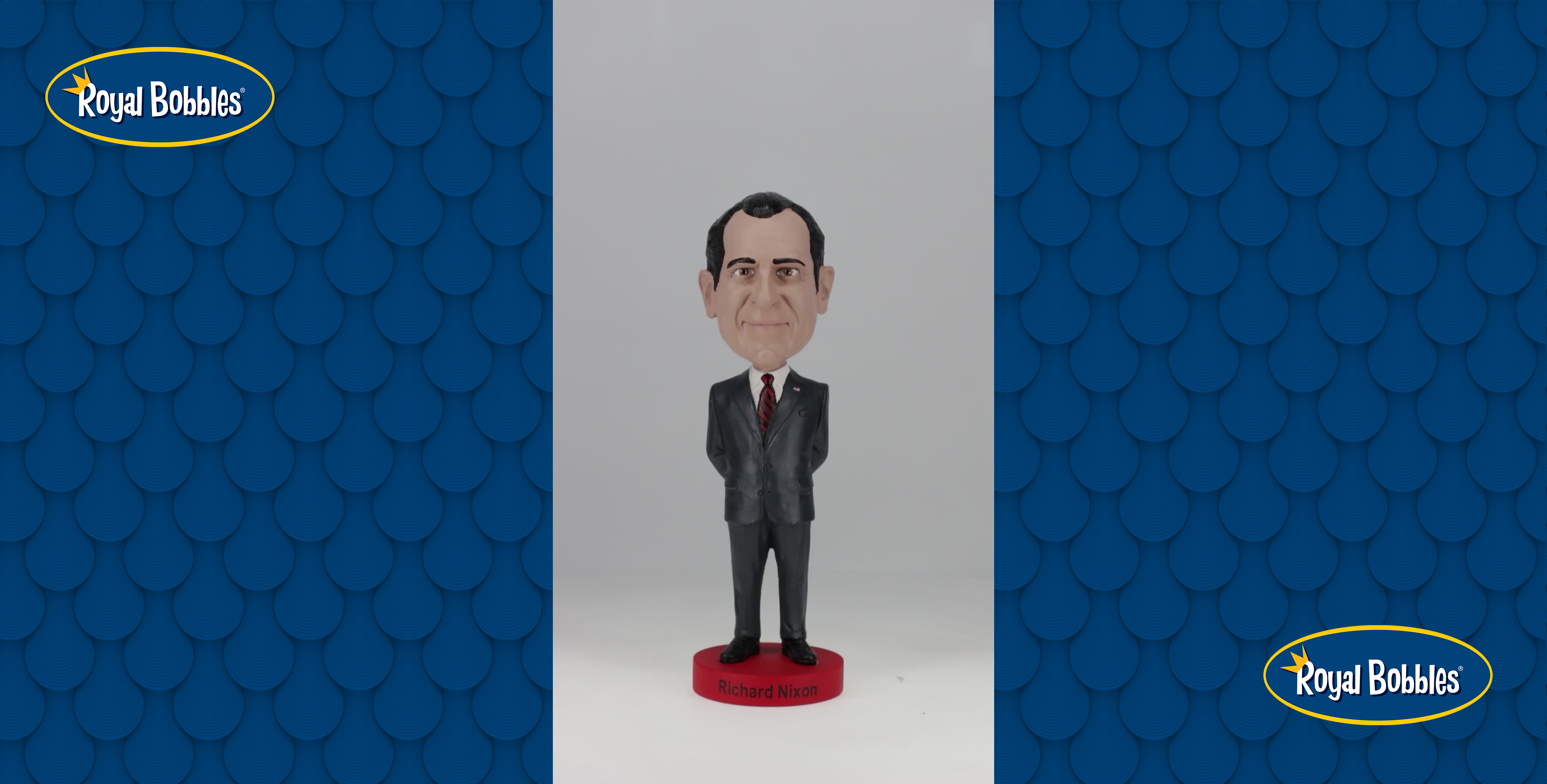 Amazon.com: Royal Bobbles Richard Nixon Bobblehead, Premium