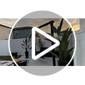 Artificial Bird of Paradise Tree 7FT(84in) Fake Palm Tree for Indoor Outdoor Modern Decor Faux Plants for Home Office Perfect Housewarming Gift with 17 Trunks Faux Leaves and 3 Flowers 1 Pack