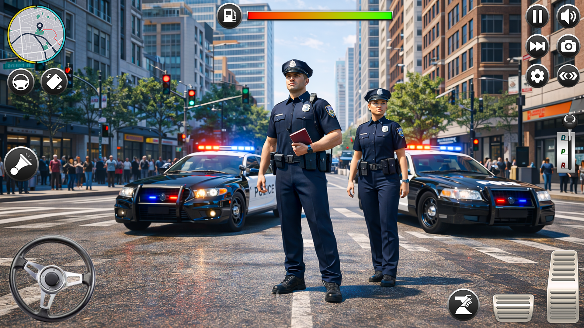Police Car Racing Game Controller Police Car Chase Cop Simulator Crime Mission Car Driving Adventure 3D ...