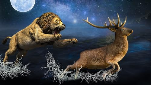 Simulateur Ultime de Lion 3D : Les Jeux du Roi de la Jungle Sauvage 2025 – vue 5