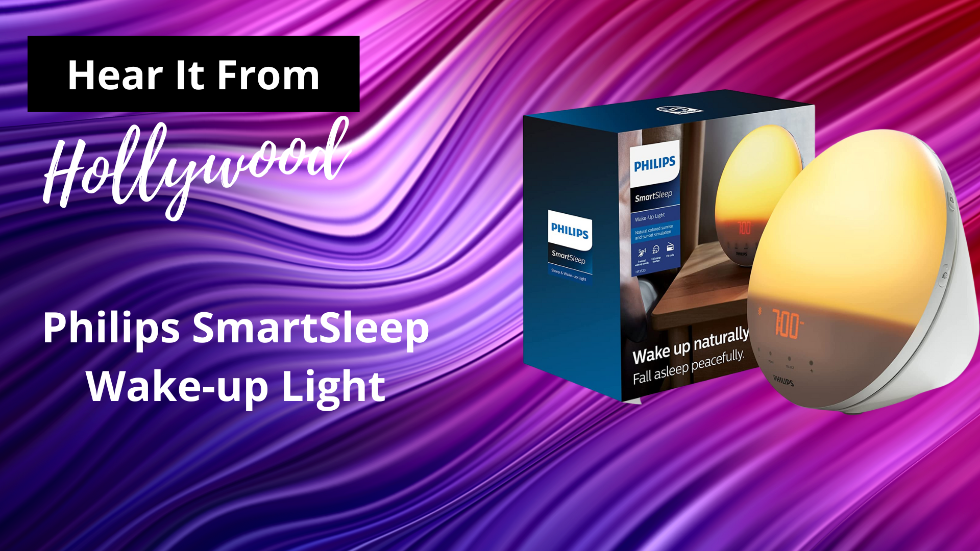 Watch Philips SmartSleep Wake-up Light ﹙Full Demo Of All Settings