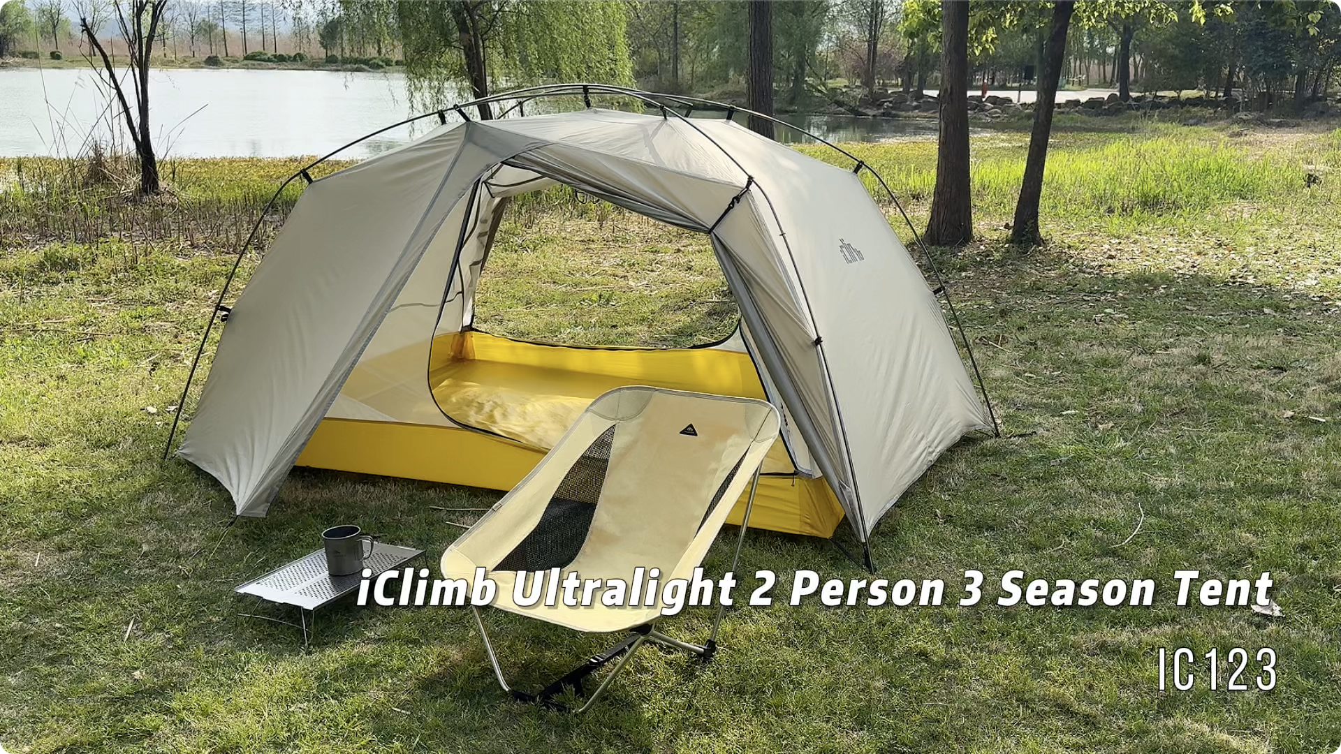 Amazon.com : iClimb Ultralight 2 Person 3 Season Tent Waterproof