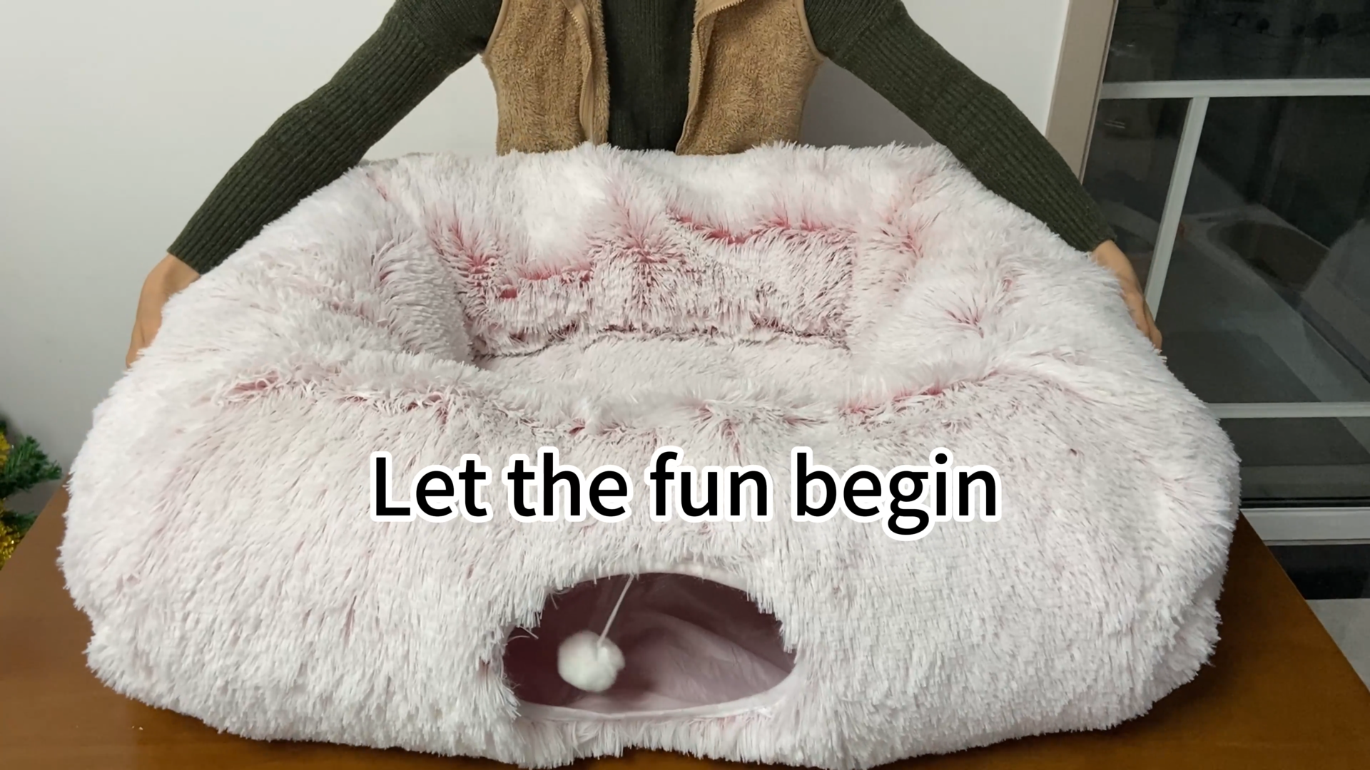 Amazon.com : XxingSheep Extra Large Cat Tunnel Bed for Indoor Cats