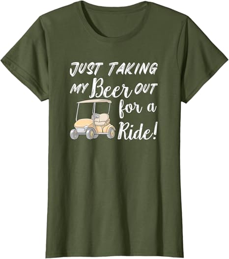 Funny Golf Cart Shirt