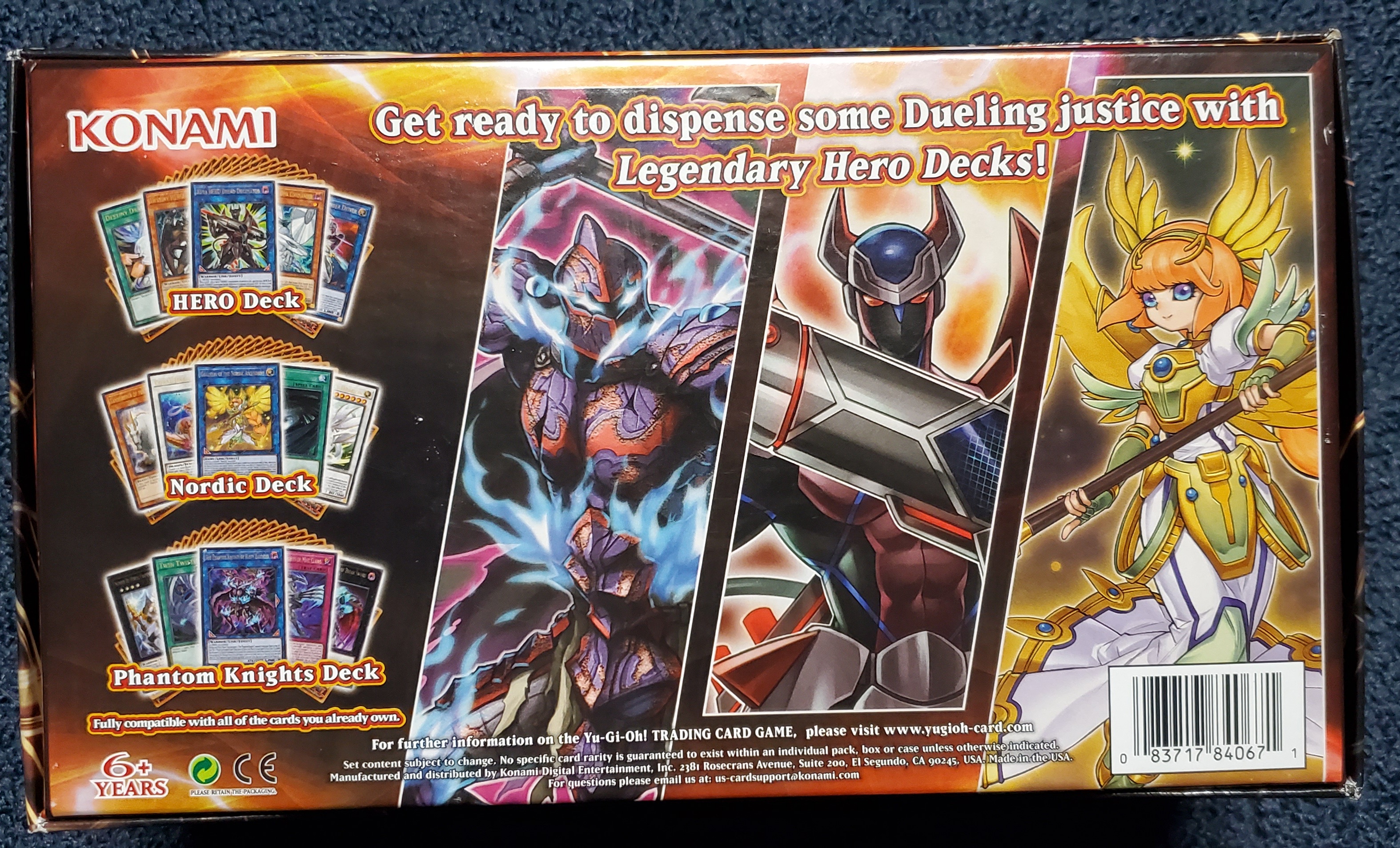 Yu-Gi-Oh! Cards Legendary Hero Decks - 5 Ultra Rare Panama | Ubuy