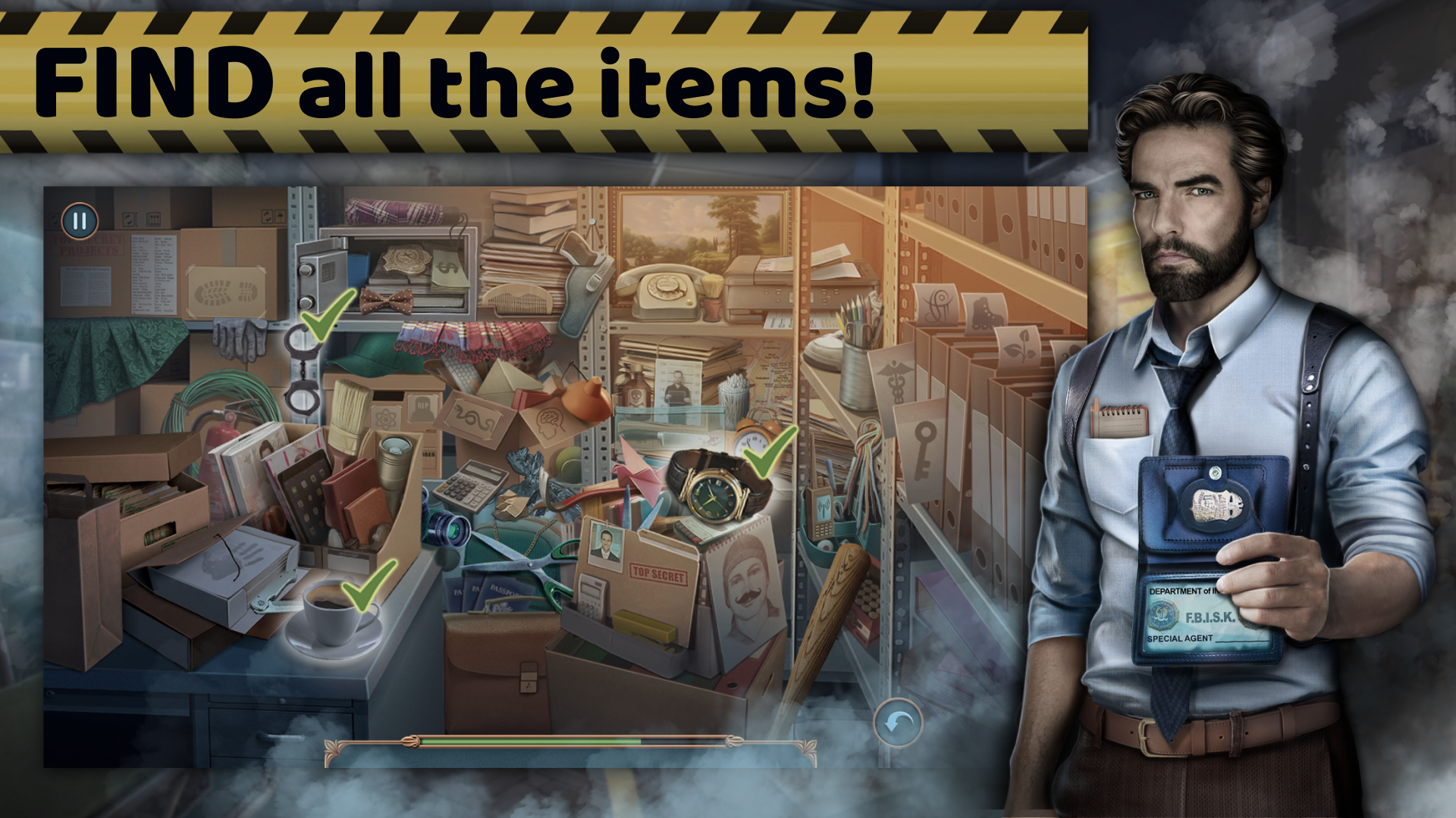 Hidden Objects - Unsolved Case: Killer Popularity - Mystery detective