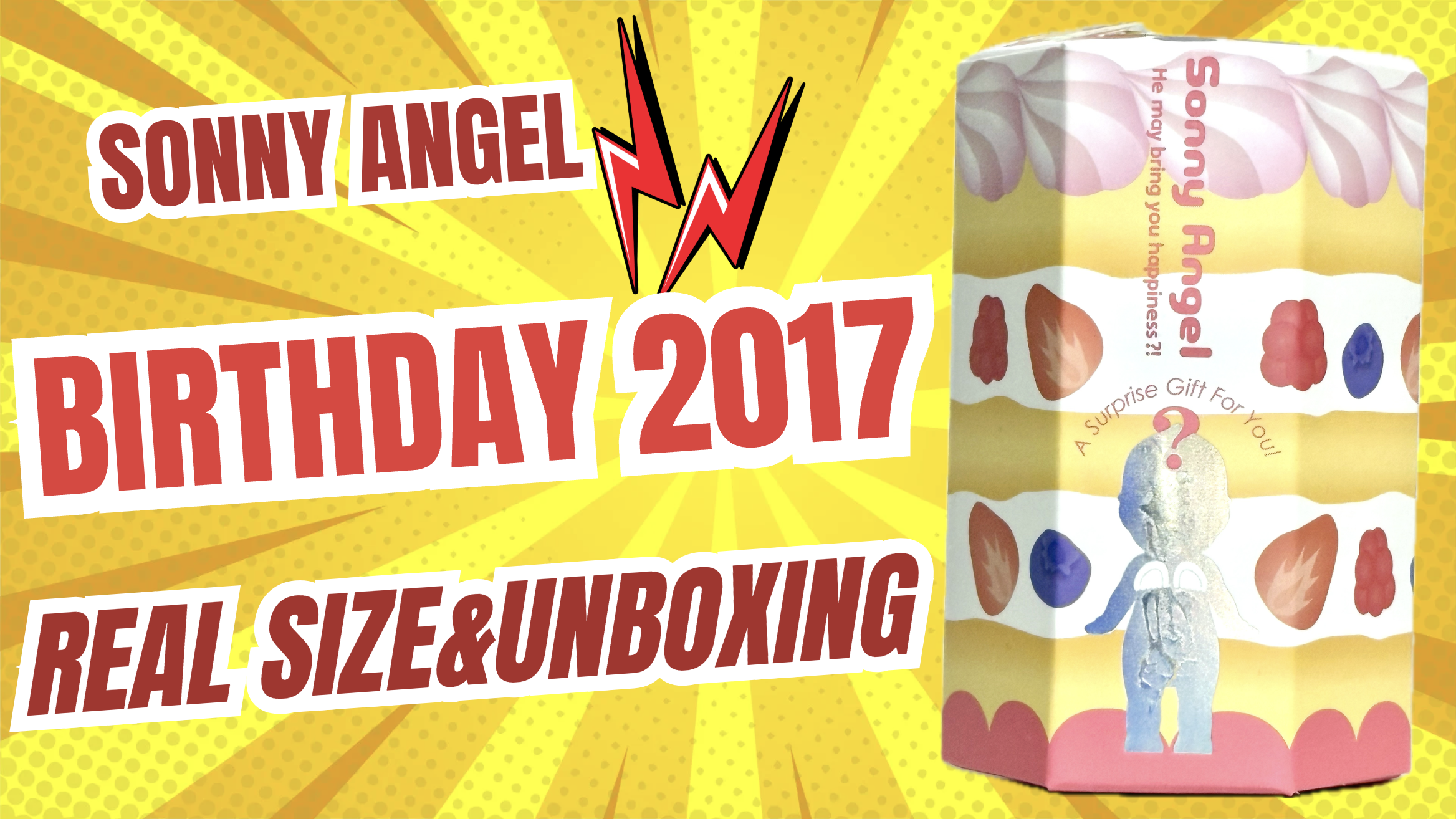 Sonny Angel Birthday Gift 2017 - Limited Edition Mini Figures