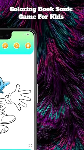 Coloring Book The Hedgehoog Game For Kids