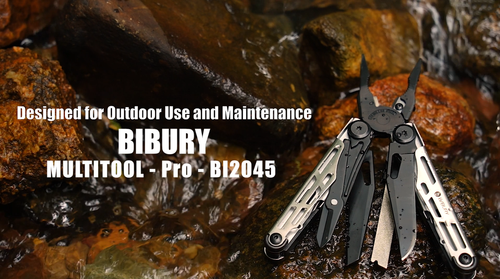 BIBURY Multitool Pliers Pro BI2045, Stainless Steel 31-in-1 Multi
