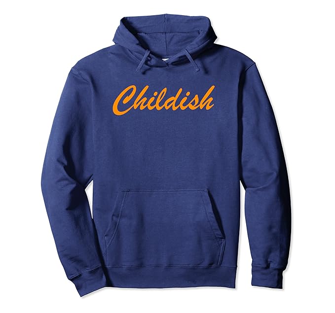 childish blue hoodie