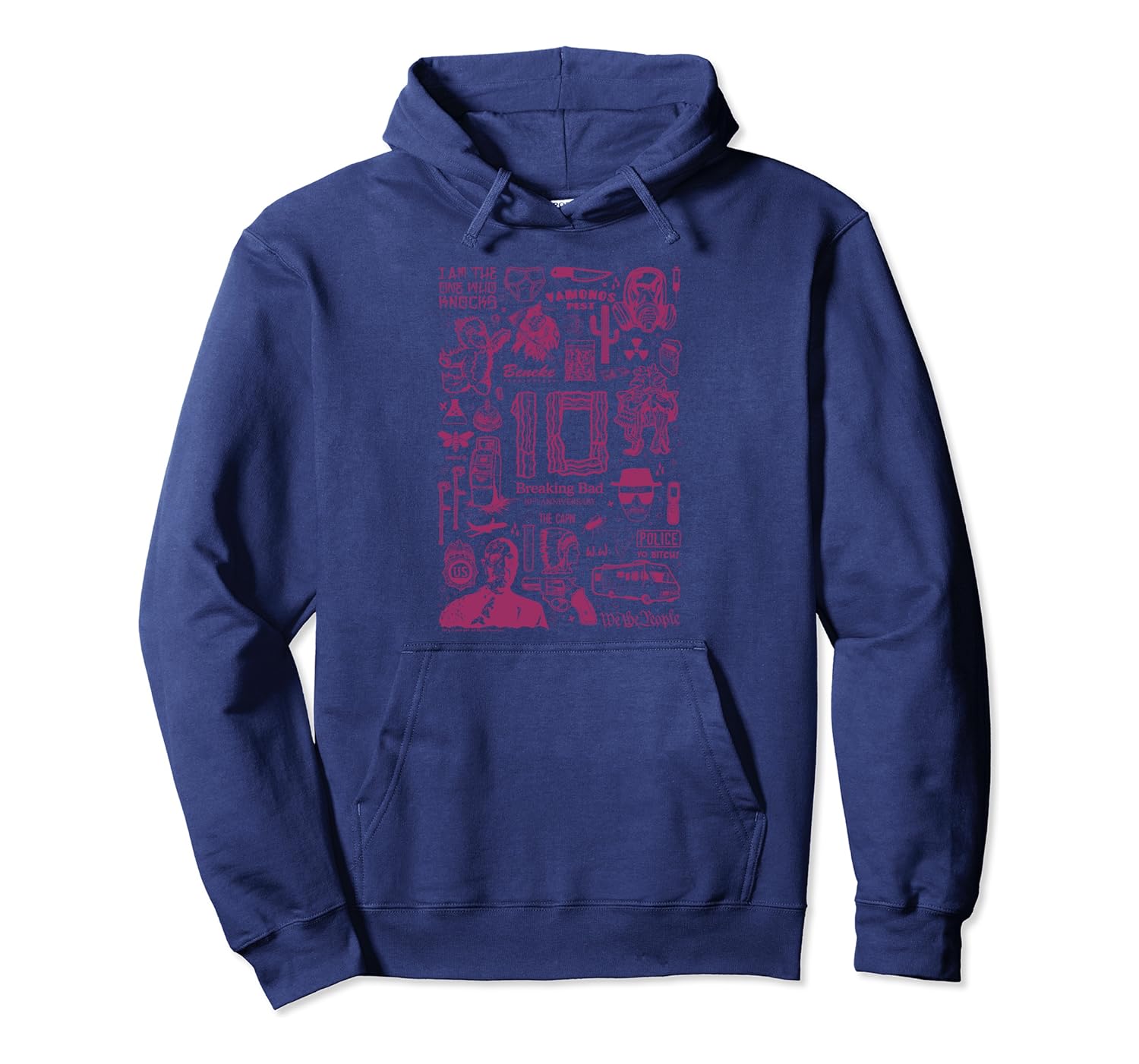 symbolic pink hoodie