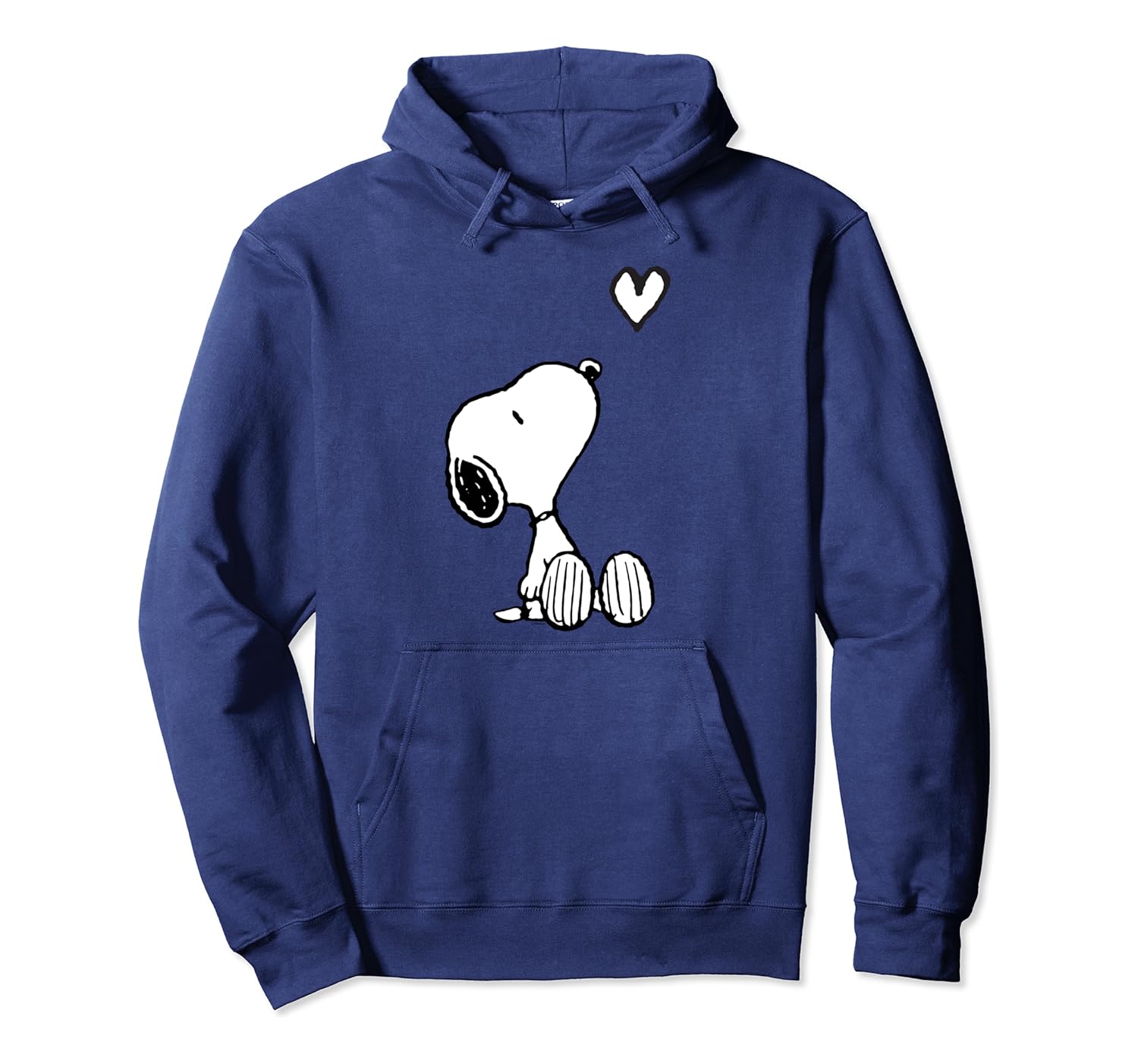 Peanuts Valentine Snoopy Heart Hoodie Clothing