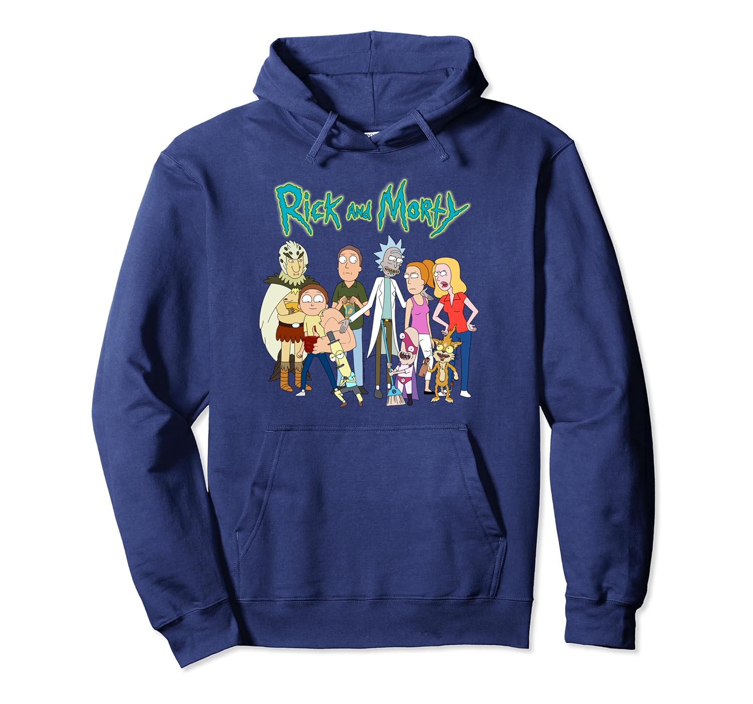 rick morty pullover
