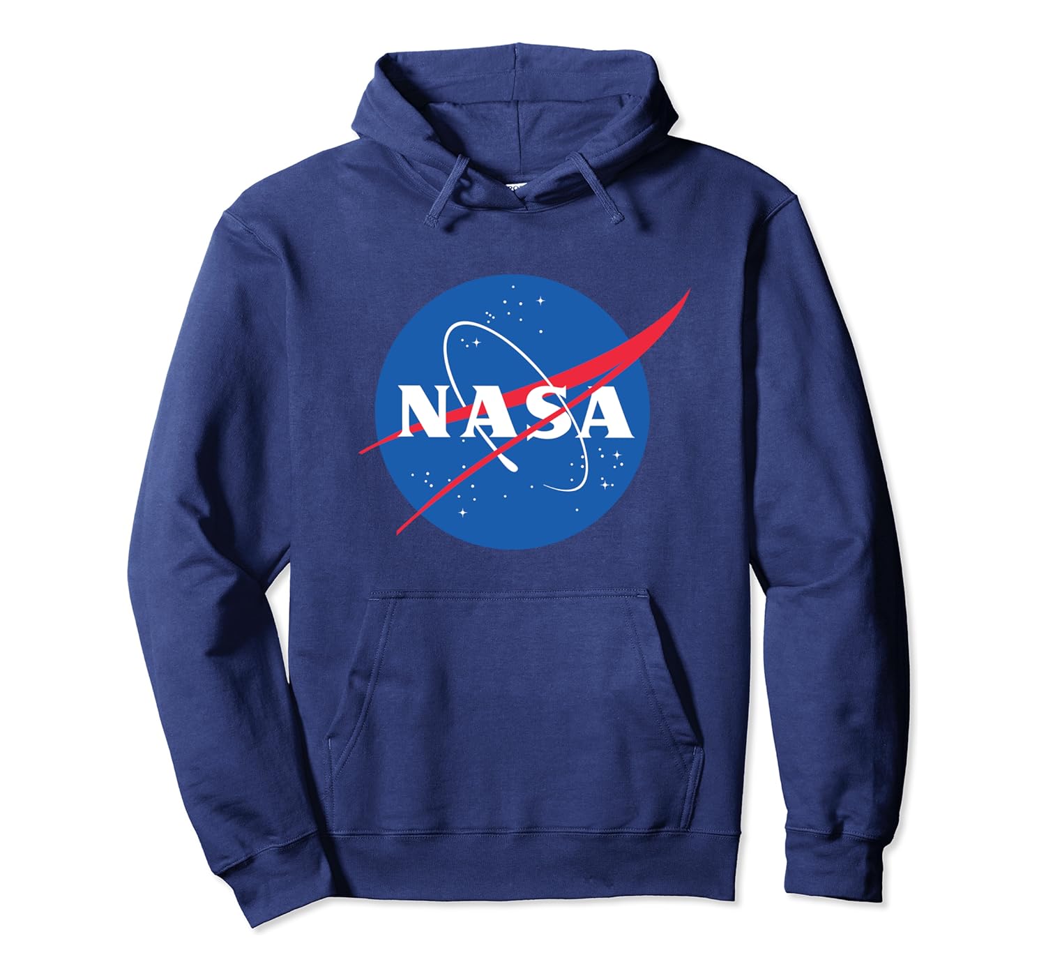 light blue nasa sweatshirt