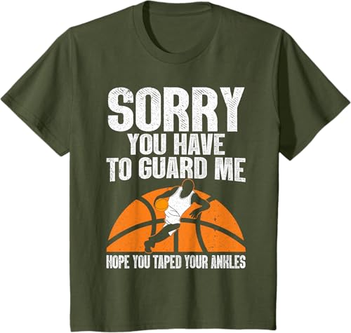 Miniatura 21 de Funny Basketball For Men Women Sports Game Basketball Player T-Shirt Black,Navy Blue,Asphalt Grey,Cranberry Red,Olive Green,Dark Heather